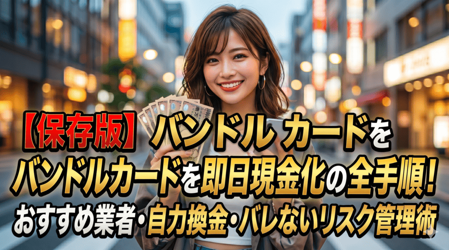 バンドルカード現金化